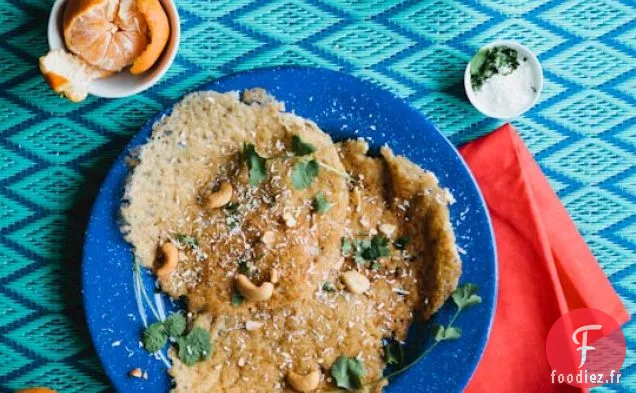 Appams de Riz Brun