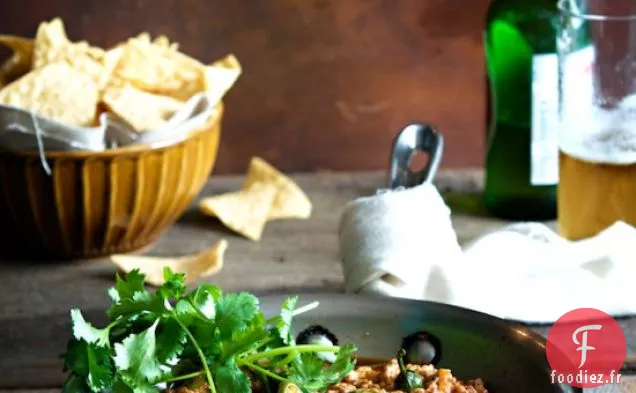 Trempette chaude au Fromage à la crème au Chorizo – Une inspirée de mon petit frère