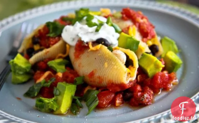 Coquilles de Pâtes à Tacos Végétaliennes