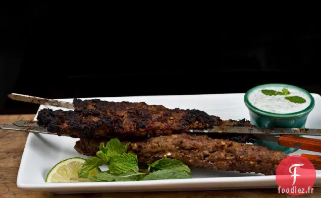 Recette de Brochettes Seekh