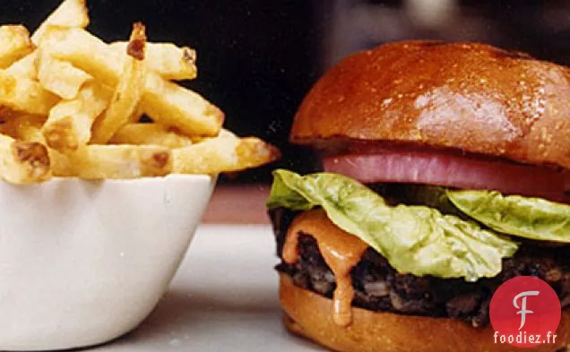 Hamburgers aux Haricots Noirs