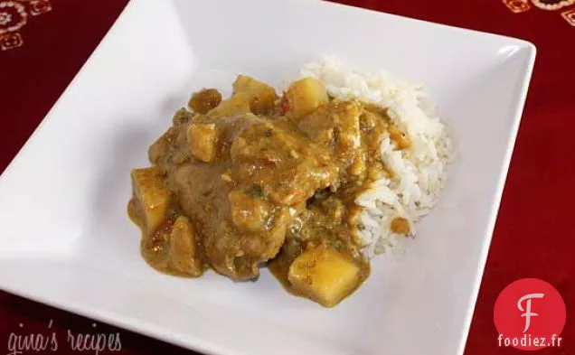 Curry De Poulet Au Lait De Coco
