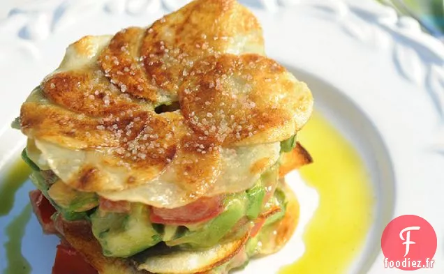 Salade D'Avocat Hachée À La Vinaigrette À La Coriandre Et Au Citron Vert