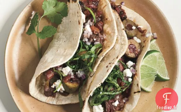 Tacos Doux au Steak Picadillo