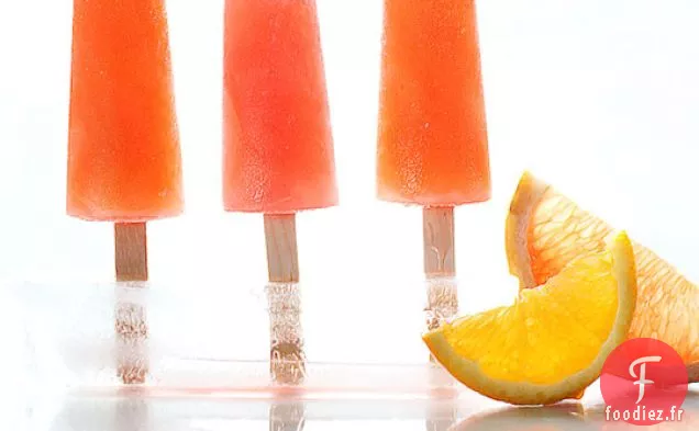 Popsicles aux Agrumes Campari
