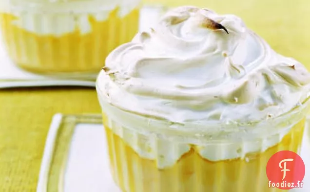 Puddings à la Meringue Orange