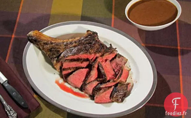 Steaks D'Entrecôte Avec Sauce Au Steak