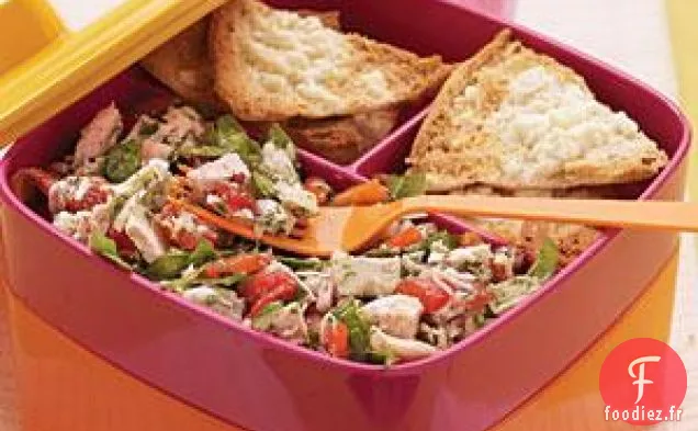 Salade de Thon, Artichaut et Poivron Rouge Rôti