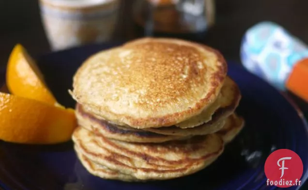 Crêpes au Quinoa aux Noisettes Parfumées à l'Orange