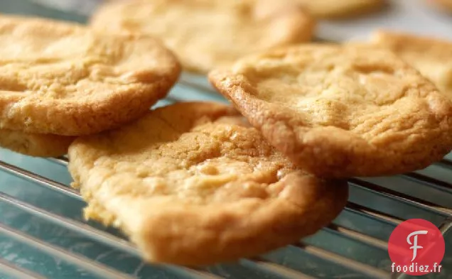Biscuits À La Bière Blanche Belge Avec Glaçage À L'Orange