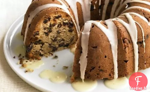 Gâteau glacé aux noix de Pécan et aux raisins secs