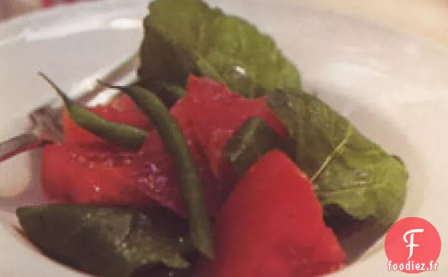 Salade De Tomates Et Haricots