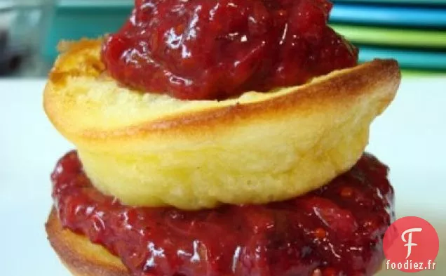 Compote de mûrier-rhubarbe