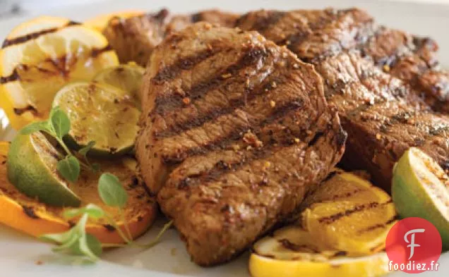 Steak à la Cubaine