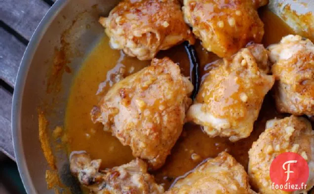 Poulet Au Jus D'Orange Et À La Vanille