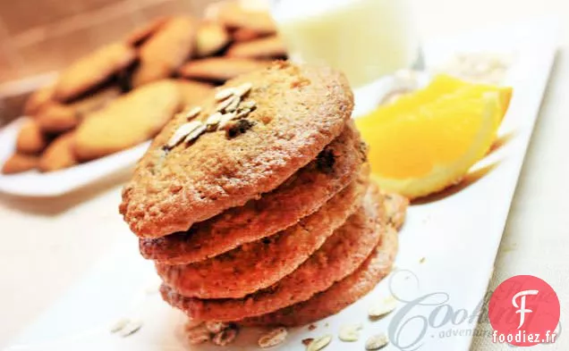 Biscuits aux Céréales à l'Orange