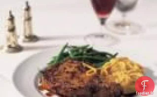 Côtelettes De Veau Caramélisées Au Sirop Balsamique