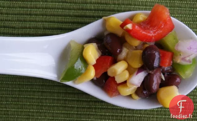 Relish de Haricots Noirs et de Maïs