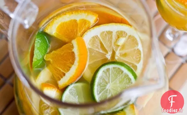 Sangria Blanche Ensoleillée