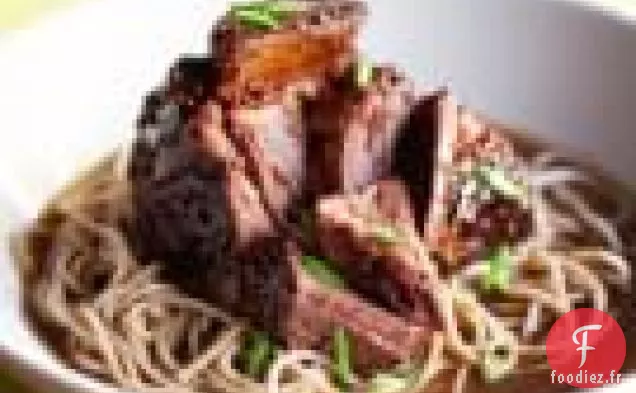 Côtes Braisées Asiatiques Aux Nouilles