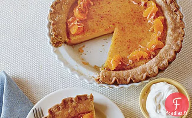 Tarte aux Échecs Mandarine