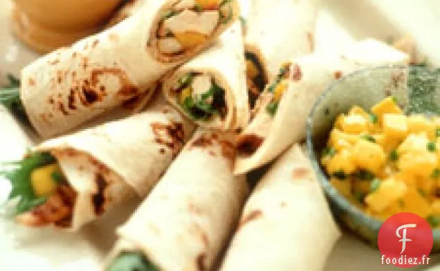 Burritos au Poulet