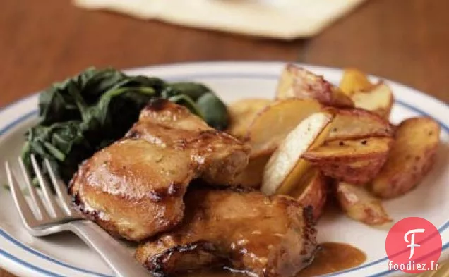 Cuisses De Poulet Glacées aux Agrumes
