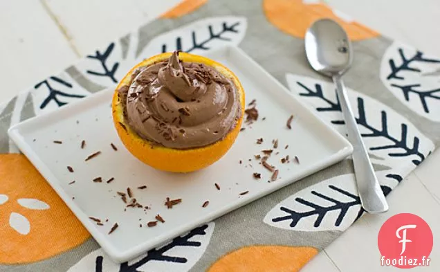 Mousse Au Chocolat à la Cardamome à l'Orange