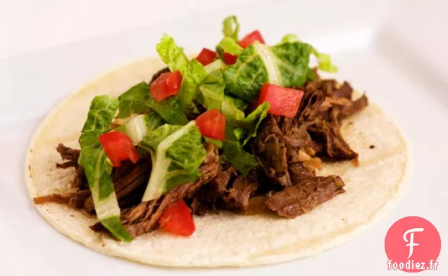 Boeuf Mexicain Râpé à la mijoteuse