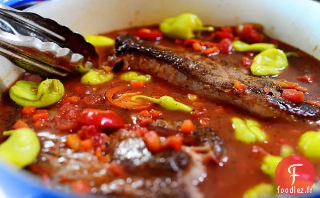 Boeuf Italien au Goutte-À-Goutte Chaud et Épicé