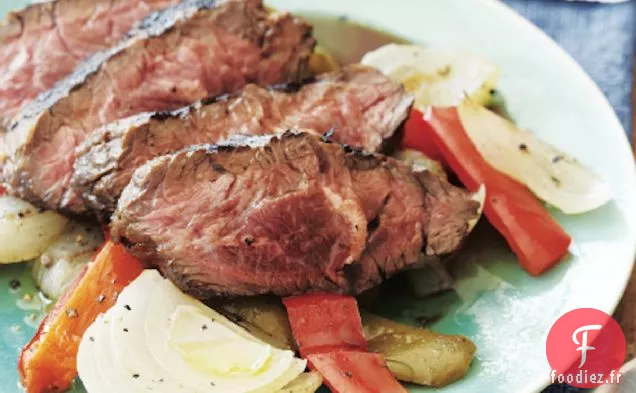 Recette de Steak de suspension mariné à la Tequila
