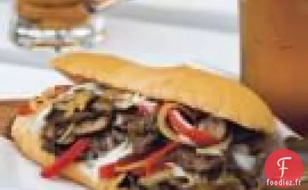 Cheesesteaks Fumés de Philly