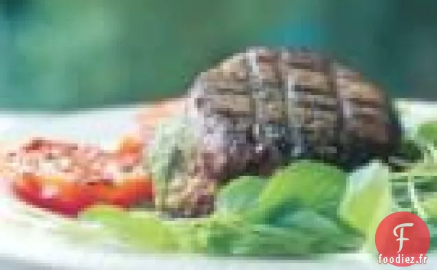 Filets Mignons Au Pesto Et Tomates Grillées