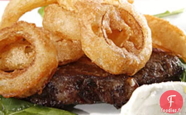 Steak Citoyen Avec Glace Au Fromage Bleu