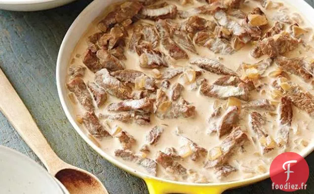 Boeuf Stroganoff