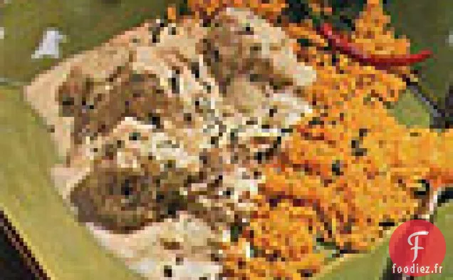 Poulet Java en Sauce à la Noix de Coco