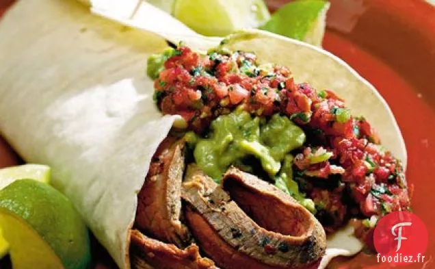 Steak de Flanc Sud-Ouest avec Salsa