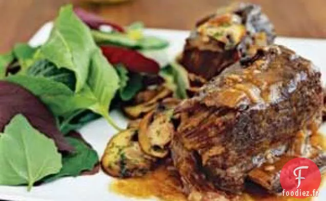 Côtes De Bœuf Aux Champignons