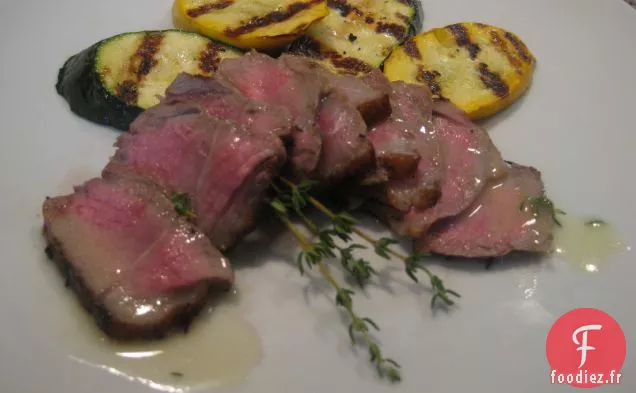 Steaks De Citron Au Beurre De Thym