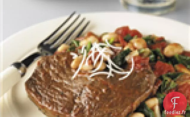 Boeuf Braisé Aux Haricots Blancs Tomate-ail