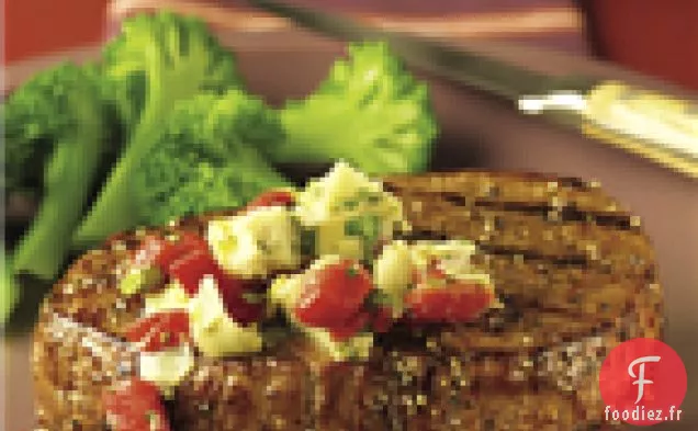 Steaks Ronds aux Yeux Méditerranéens