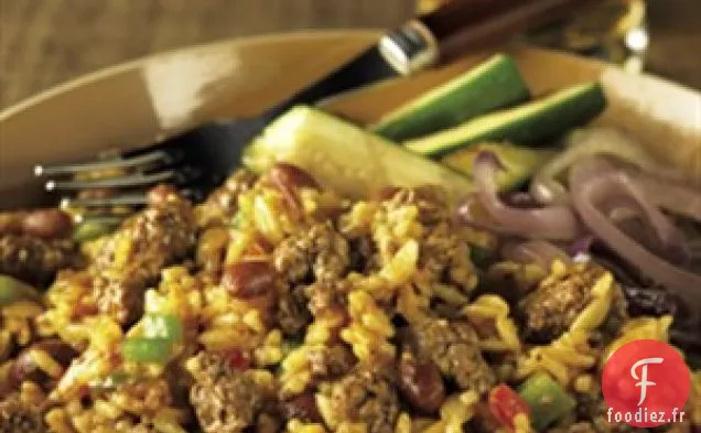 Boeuf Aux Haricots Rouges Et Riz