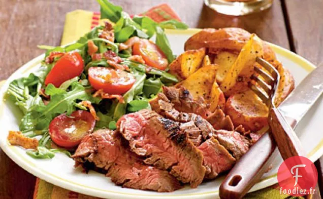 Steak de Flanc Frotté à l'Ancho