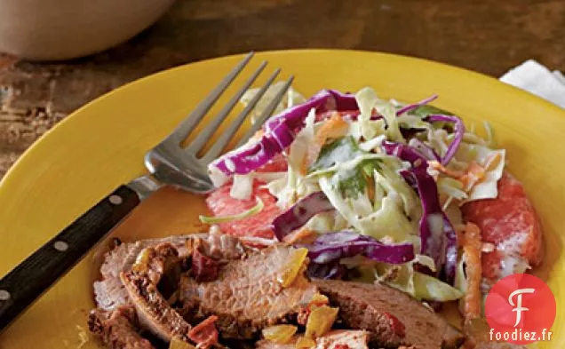 Poitrine de Bœuf Grillée À la Texas