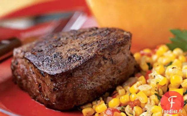 Steaks de Filet de Bœuf aux Épices Créoles