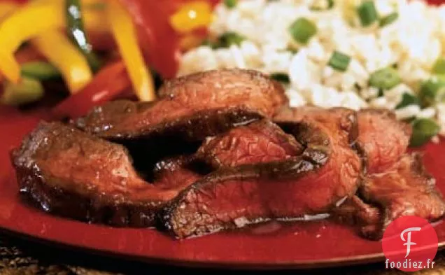 Steak de Flanc Glacé au Ponzu