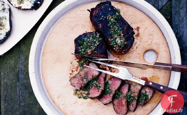 Steaks Fumés à la Sauce Chimichurri