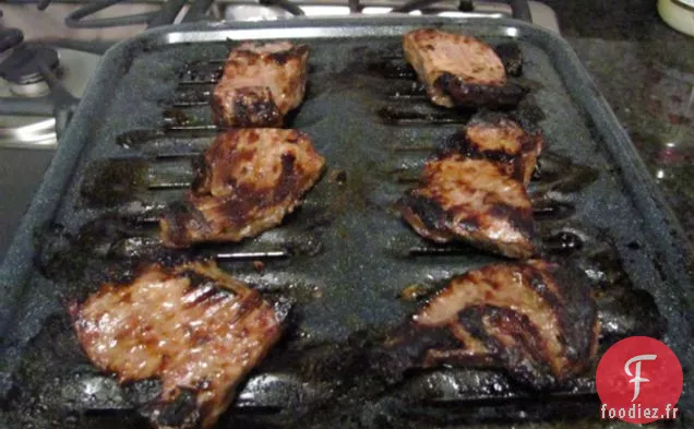 Steak de Jupe Mariné et Grillé