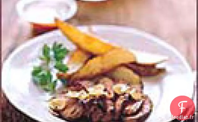 Steaks de Bison à l'Huile d'Ail au Chili