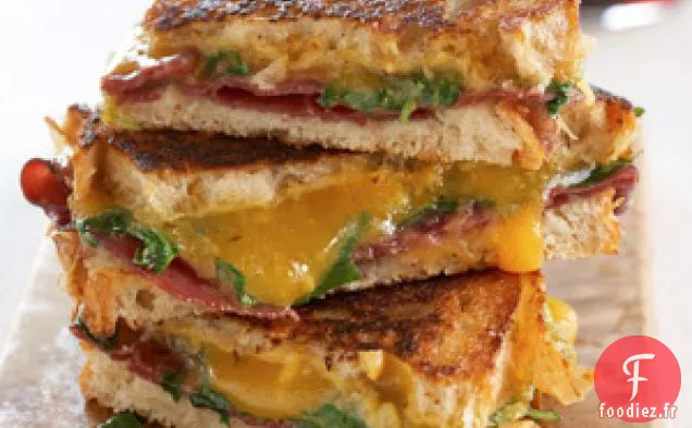 Cheddar Fort Et Bresaola Fondus